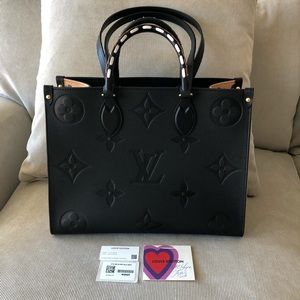Louis Vuitton ONTHEGO WILD BLACK NOIR